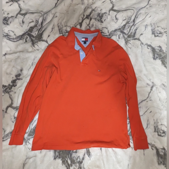Tommy Hilfiger Long Sleeve Polo Shirt - Picture 1 of 4